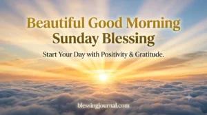 150+ Beautiful Good Morning Sunday Blessings & Prayers to Start Your Day with Peace