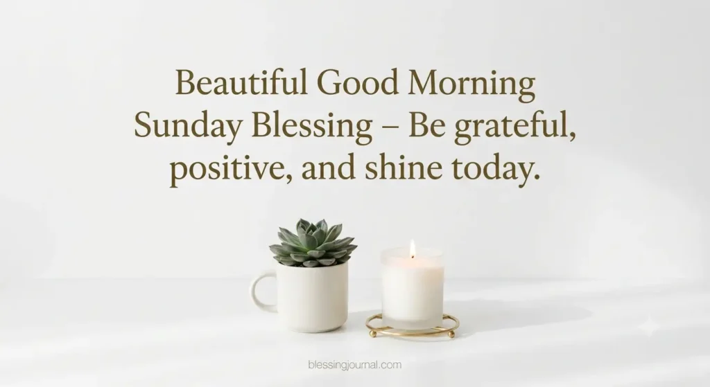 Sweet & Heartfelt Sunday Morning Messages