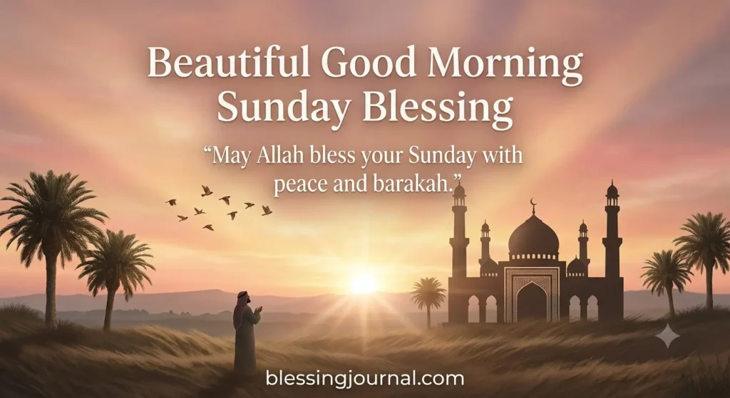 Beautiful Good Morning Sunday Blessings