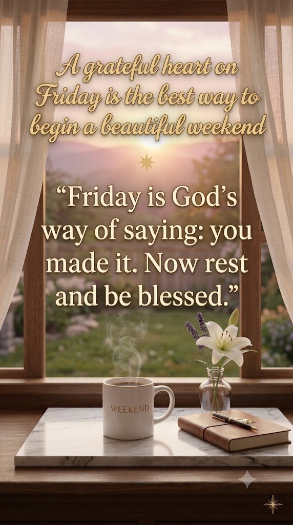 Inspirational Friday Blessings