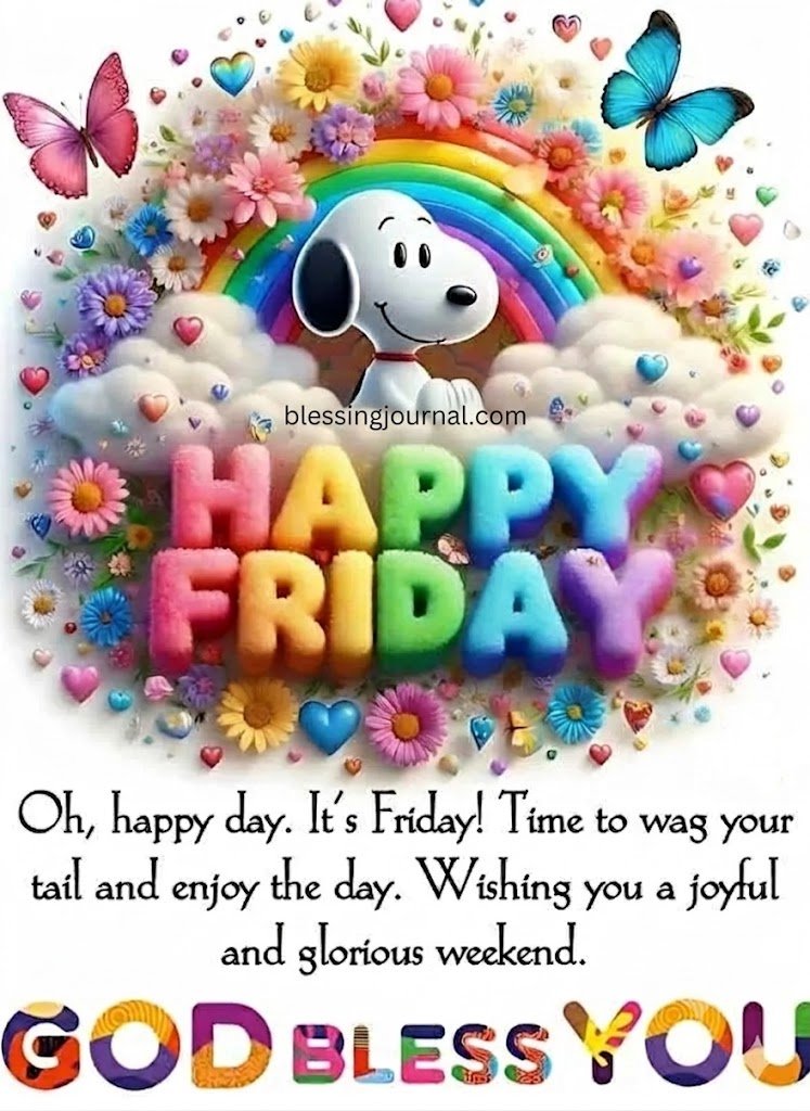 Weekend Friday Blessings for Friends