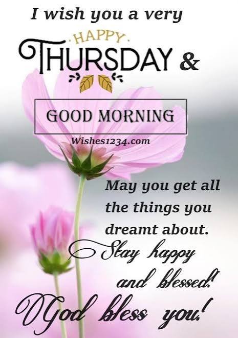 Thursday Morning Texts for Friends