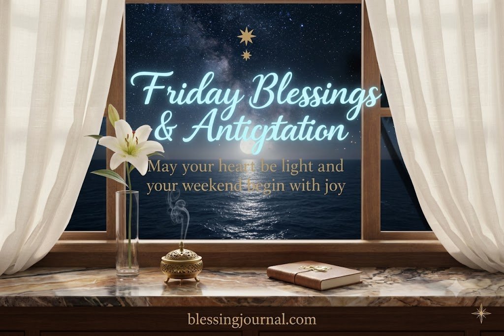Weekend Friday Blessings are heartfelt prayers